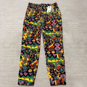 Rowing Blazers x FILA Aztec Polar Fleece Joggers Men's Medium NWT